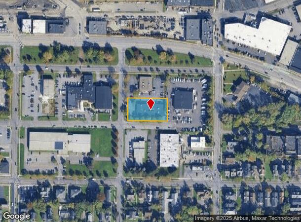 109 Pine St & Washington St E, Syracuse, NY Parcel Map