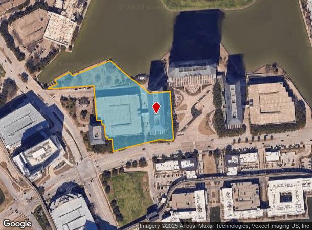 5205 N O Connor Blvd, Irving, TX Parcel Map