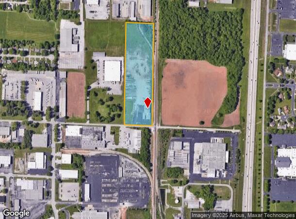  3145 E Pythian St, Springfield, MO Parcel Map