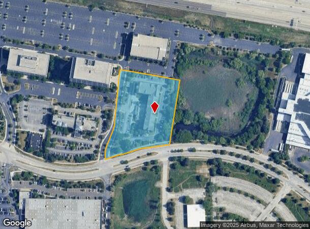1610 Mcconnor Pky, Schaumburg, IL Parcel Map