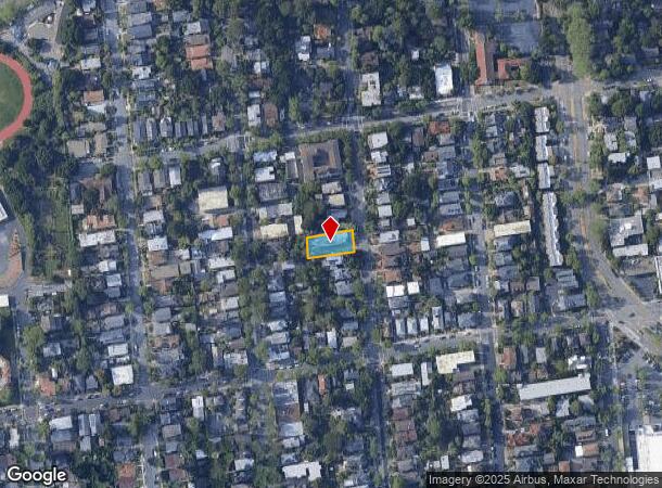  1316 Bonita Ave, Berkeley, CA Parcel Map