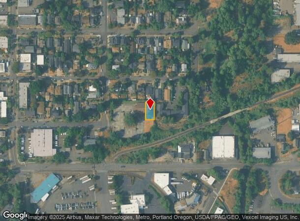  8738 Se 19Th Ave, Portland, OR Parcel Map
