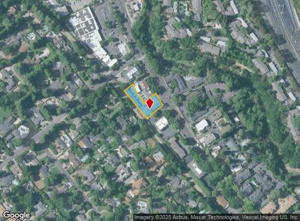  1469 Danville Blvd, Alamo, CA Parcel Map