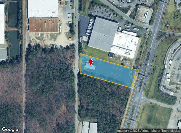  5851 Lewis Rd, Sandston, VA Parcel Map