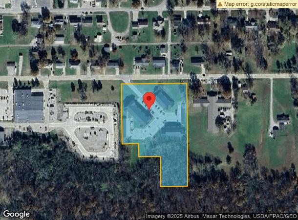  1110 E Cross St, Centerville, IA Parcel Map