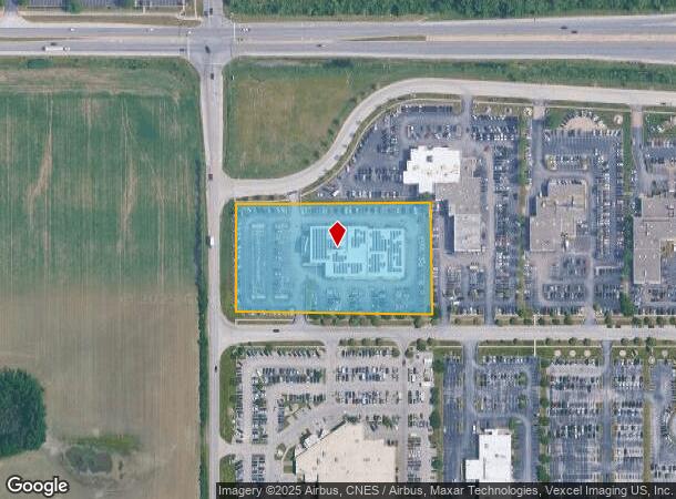 5540 Auto Ct, Matteson, IL Parcel Map