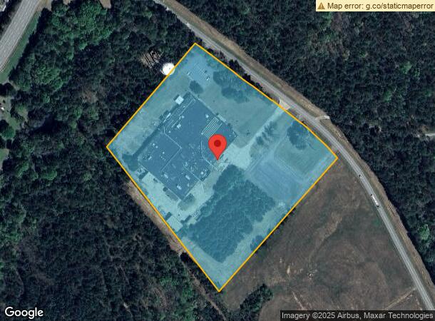  1551 Mineral Springs Rd, Elberton, GA Parcel Map