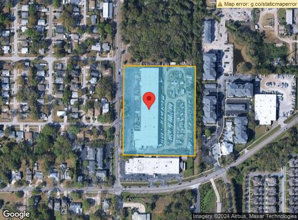  6818 S Manhattan Ave, Tampa, FL Parcel Map