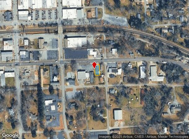  160 E Currahee St, Toccoa, GA Parcel Map