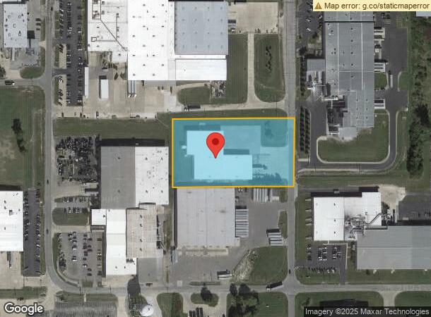  210 S Progress Dr E, Kendallville, IN Parcel Map