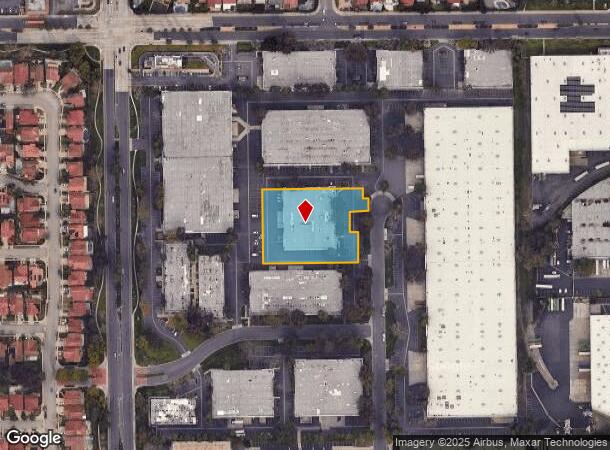 16021 Arthur St, Cerritos, CA Parcel Map