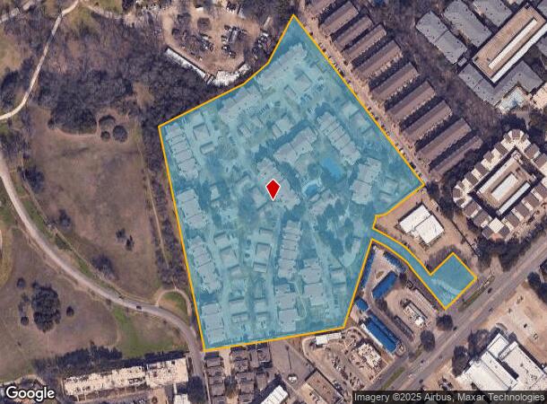  9191 Garland Rd, Dallas, TX Parcel Map