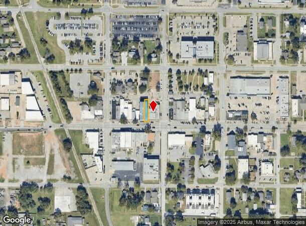  121 E Main St, Jenks, OK Parcel Map