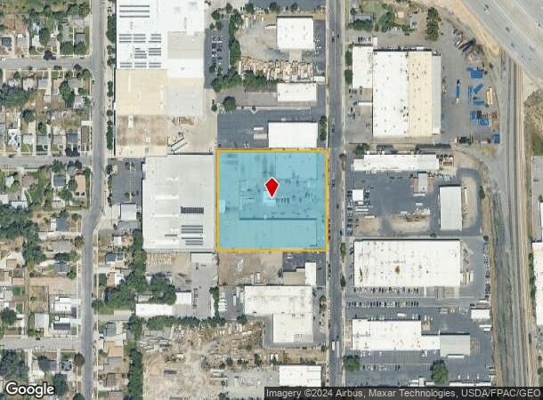  980 S 700 W, Salt Lake City, UT Parcel Map