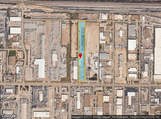 4007 Irving Blvd, Dallas, TX Parcel Map