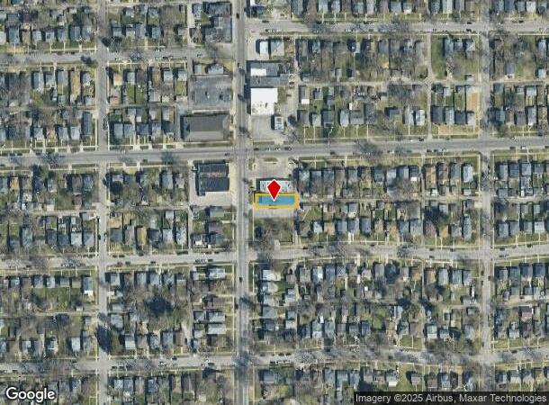  2314 Miami St, South Bend, IN Parcel Map