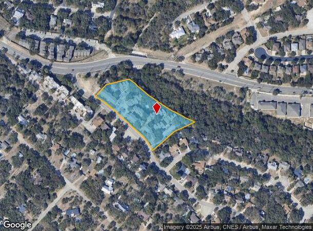  1935 Broken Oak St, San Antonio, TX Parcel Map