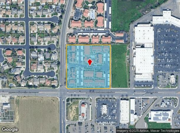  439 Centennial Dr, Hanford, CA Parcel Map