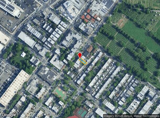  1872 Starr St, Ridgewood, NY Parcel Map