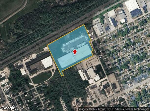  2200 Yoder Dr, Erie, PA Parcel Map