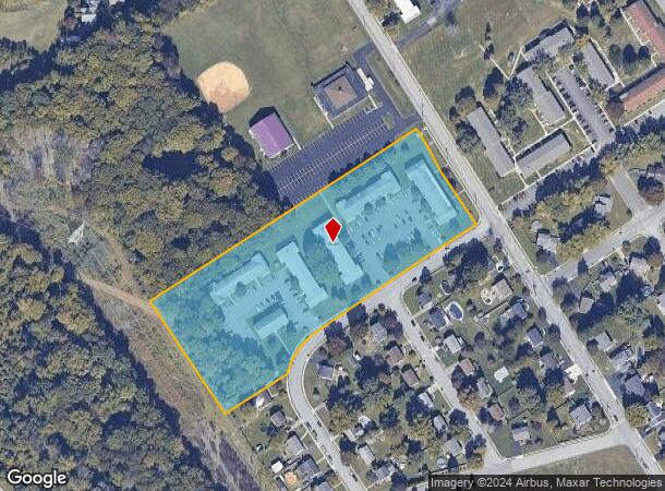  700 Cherry Tree Rd, Upper Chichester, PA Parcel Map