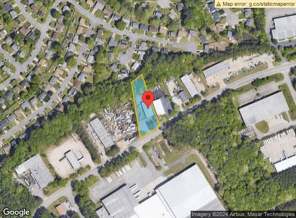  725 Industrial Park Dr, Newport News, VA Parcel Map