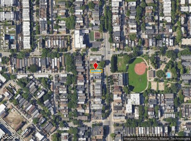  2546 N Ashland Ave, Chicago, IL Parcel Map