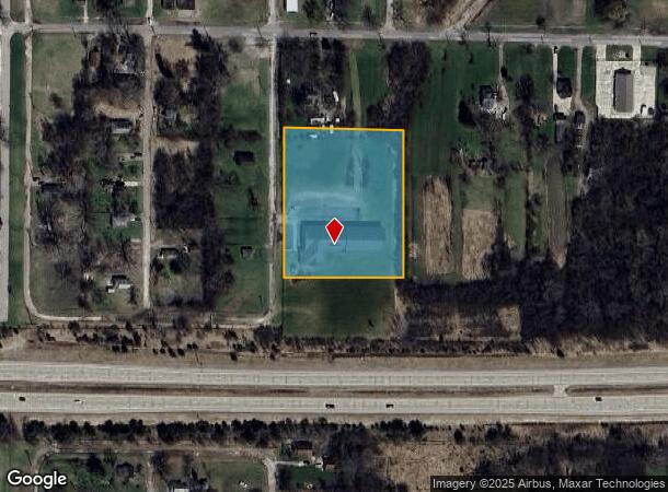  318 N 25Th St, Saginaw, MI Parcel Map