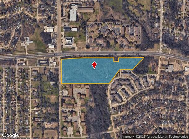 7100 Great Trinity Forest Way, Dallas, TX Parcel Map