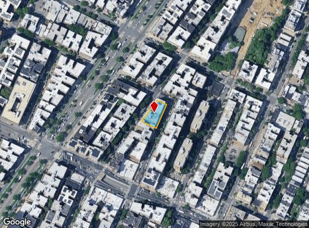 1264 Sheridan Ave, Bronx, NY Parcel Map