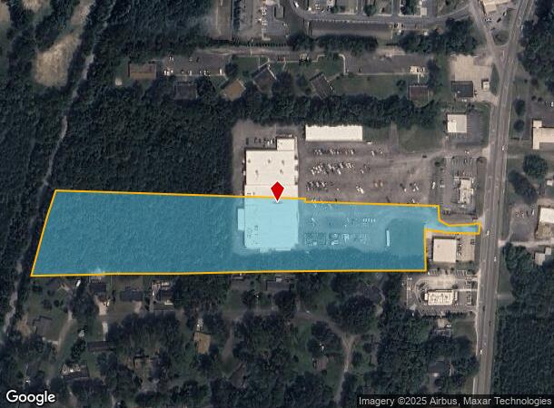  1105 N Main St, La Fayette, GA Parcel Map