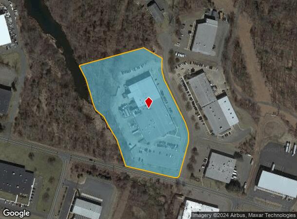  7 Airport Park Rd, East Granby, CT Parcel Map