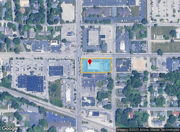  2729 W Jackson St, Muncie, IN Parcel Map