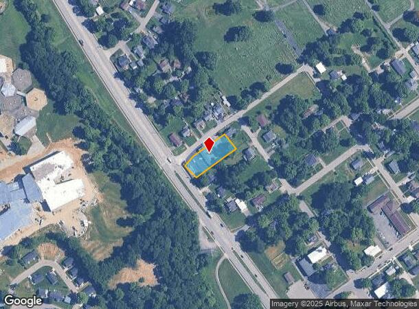 820 Pleasant St, Charlestown, IN Parcel Map