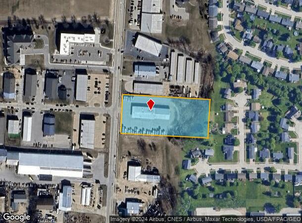  1800 Radford Rd, Dubuque, IA Parcel Map