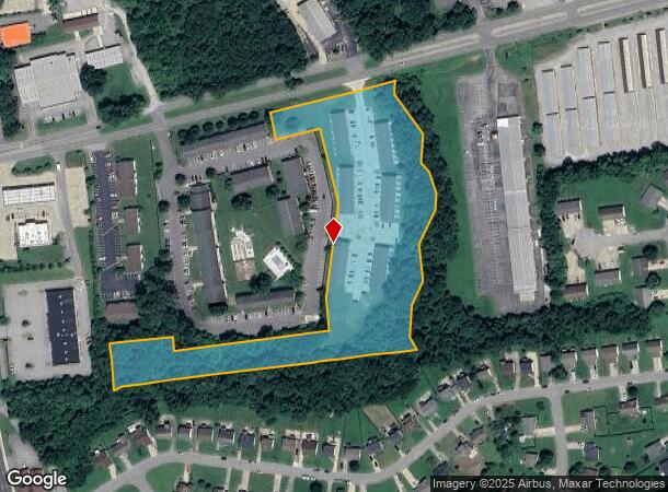 162 Jack Miller Blvd, Clarksville, TN Parcel Map