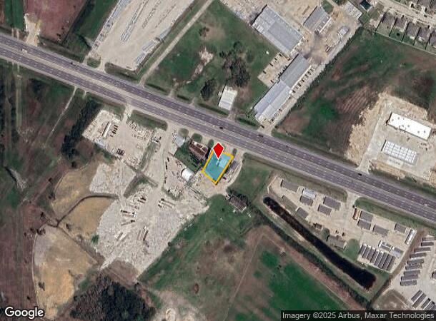 23216 W Highway 6, Alvin, TX Parcel Map