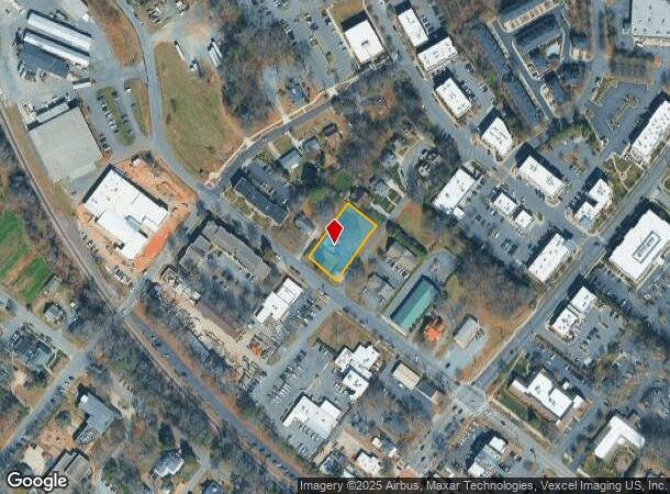  200 W Matthews St, Matthews, NC Parcel Map