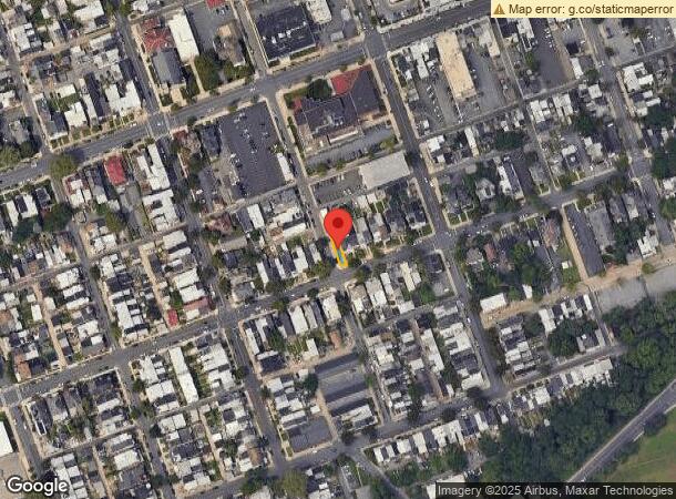  1225 W Walnut St, Allentown, PA Parcel Map