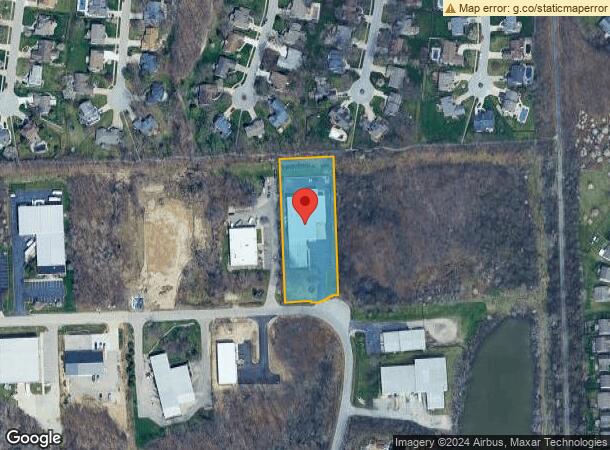  502 Incentive Dr, Fort Wayne, IN Parcel Map