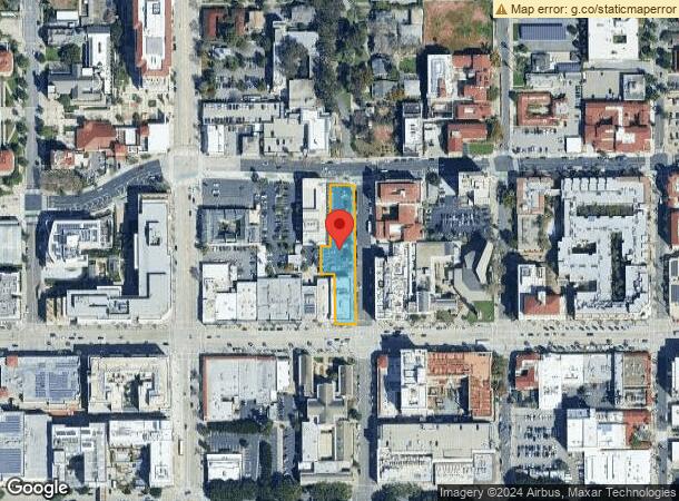  505 E Colorado Blvd, Pasadena, CA Parcel Map