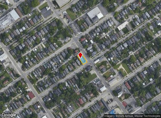  701 Vincennes St, New Albany, IN Parcel Map