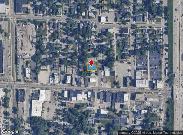  1219 Hamilton Ave Nw, Grand Rapids, MI Parcel Map