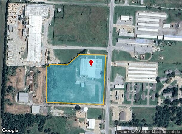 2525 N Center St, Bonham, TX Parcel Map