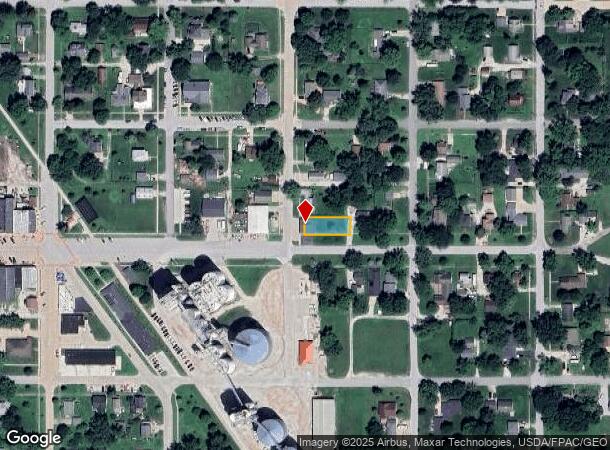  1107 Walnut St, Dallas Center, IA Parcel Map