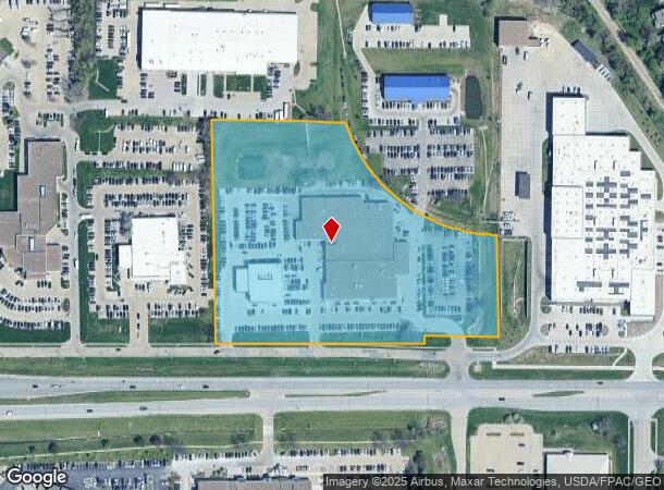 9625 Hickman Rd, Urbandale, IA Parcel Map