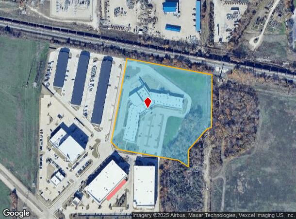  550 Talbert Dr, Plano, TX Parcel Map