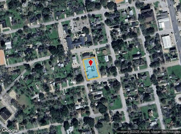 526 Ward St, Sealy, TX Parcel Map