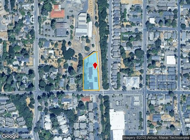 55 W Grant St, Healdsburg, CA Parcel Map