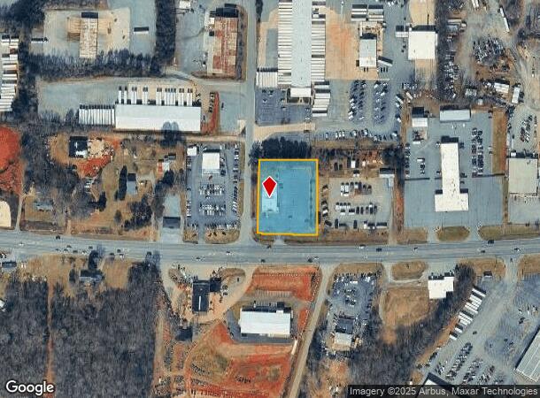 924 Conover Blvd W, Conover, NC Parcel Map